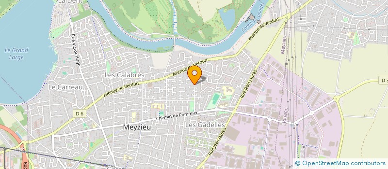 localisation de l'entreprise DMC POSE  JONAGE