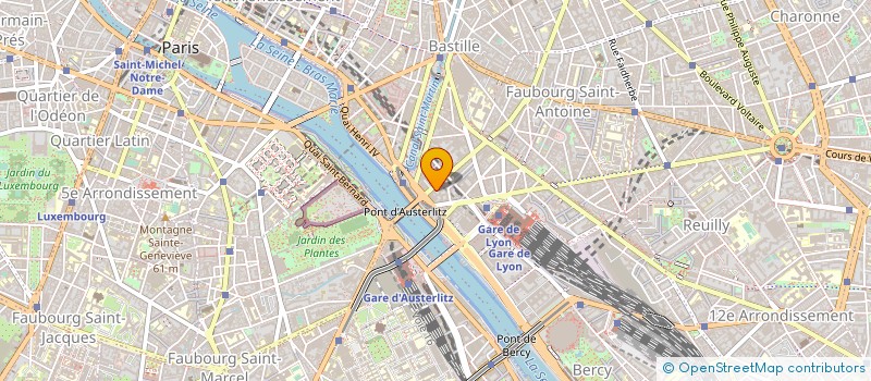 localisation de l'entreprise DMC TISSUS à PARIS