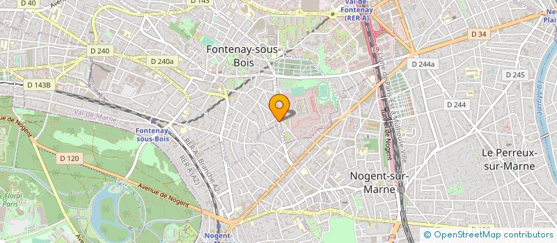 localisation de l'entreprise DMC TRANSAC à FONTENAY-SOUS-BOIS