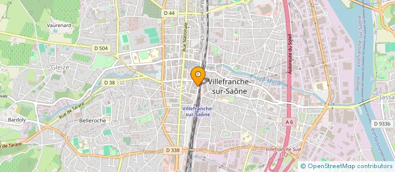 localisation de l'entreprise DMC-VM  BELLEVILLE-EN-BEAUJOLAIS