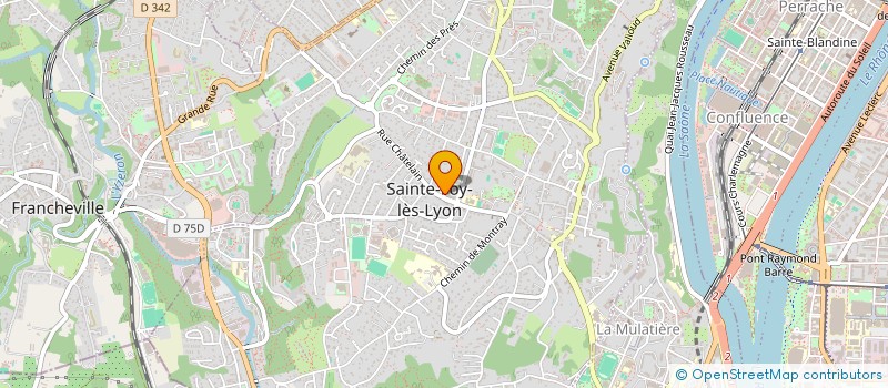 localisation de l'entreprise DMC2 à SAINTE-FOY-LES-LYON