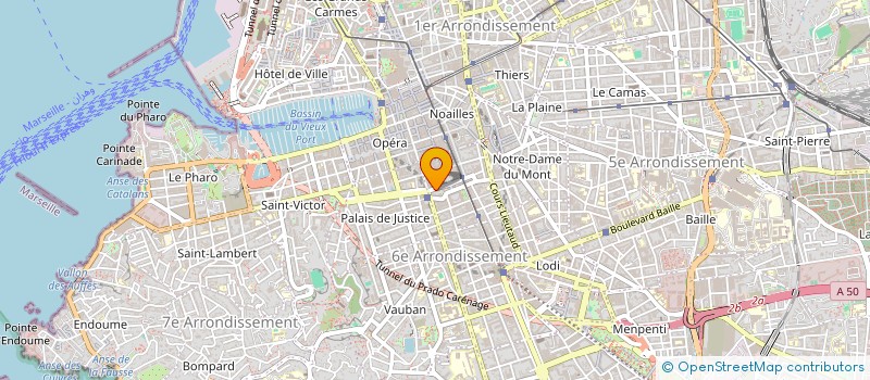 localisation de l'entreprise DMCA à MARSEILLE