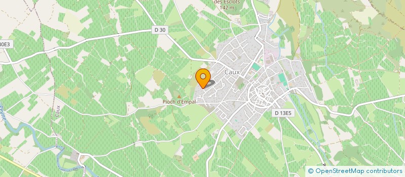 localisation de l'entreprise DMCC à CAUX