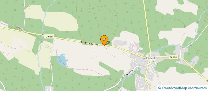 localisation de l'entreprise DMCC  LABRIT