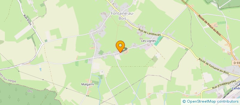 localisation de l'entreprise DMCC CONSEIL à FONTAINE-AU-BOIS
