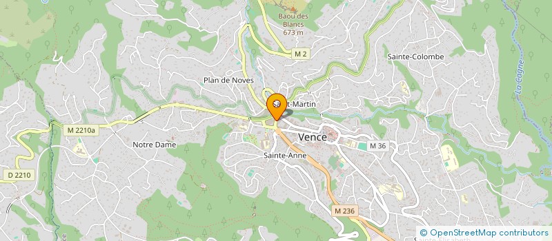 localisation de l'entreprise DMCG  VENCE