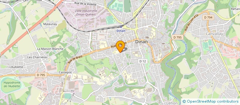 localisation de l'entreprise DMCI à DINAN