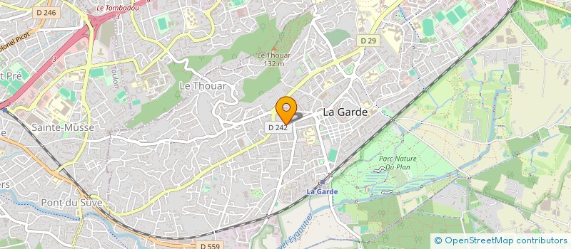 localisation de l'entreprise DMCJ à LA GARDE