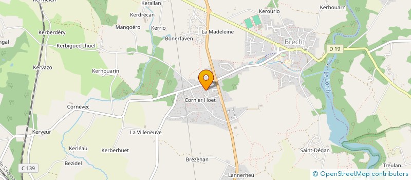 localisation de l'entreprise DMCJ CONSEILS  BRECH