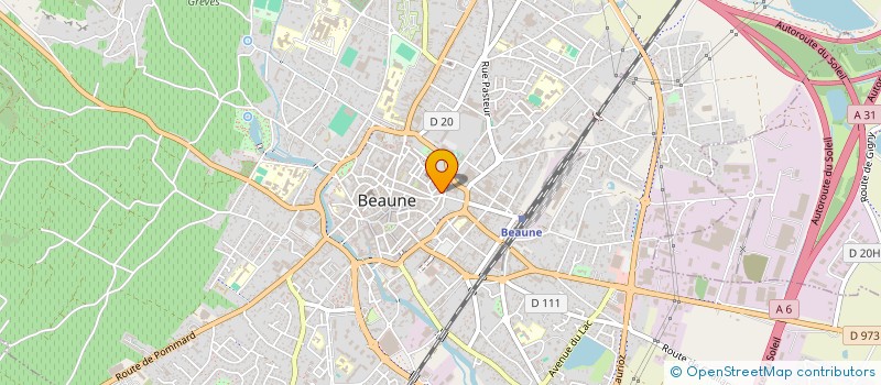 localisation de l'entreprise DMCM à BEAUNE