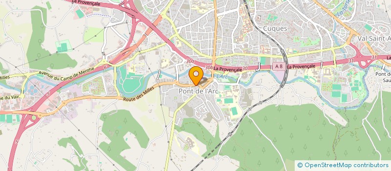 localisation de l'entreprise DMCP à AIX-EN-PROVENCE