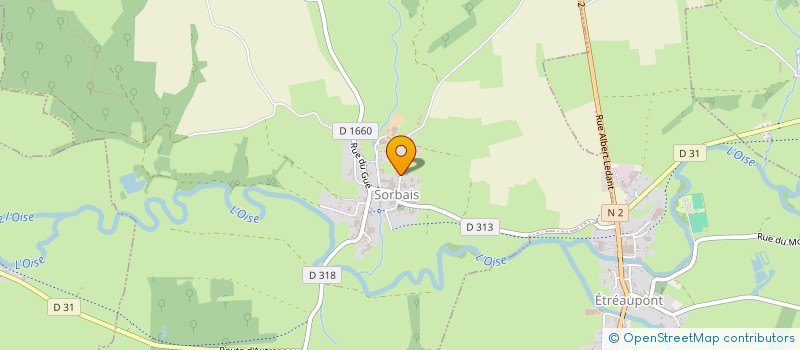 localisation de l'entreprise DMCS  SORBAIS