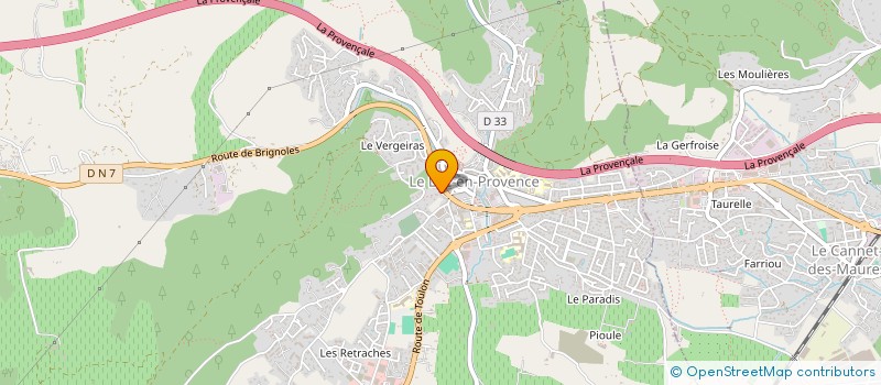 localisation de l'entreprise DMCS  CABASSE