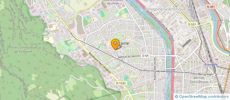 localisation de l'entreprise DMCSL  FONTAINE