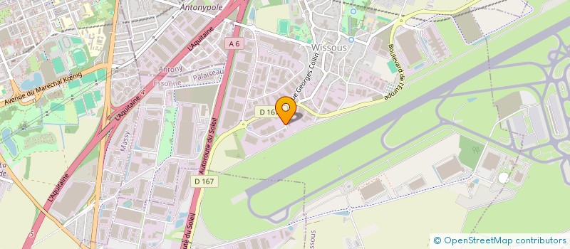 localisation de l'entreprise DMCV à WISSOUS