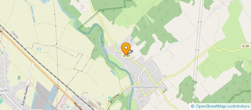 localisation de l'entreprise DMD  VILLEMOYENNE