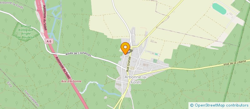 localisation de l'entreprise DMD  ARBONNE-LA-FORET