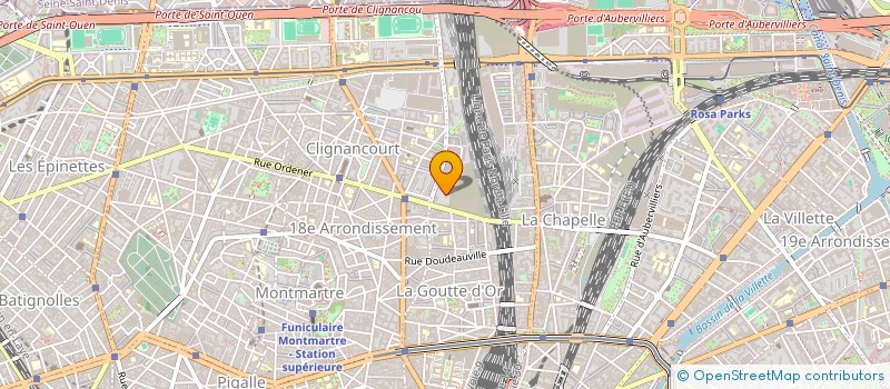 localisation de l'entreprise DMD IMMO  PARIS