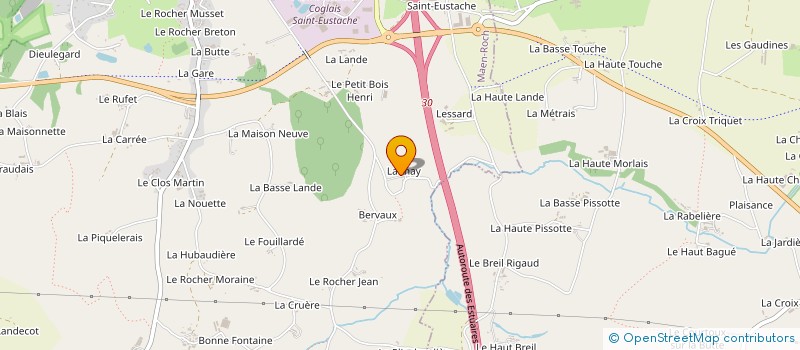 localisation de l'entreprise DMD -PETFOOD  EMONDEVILLE