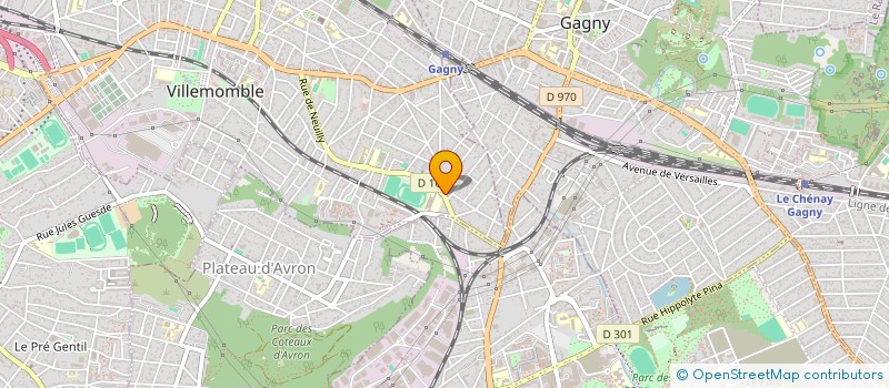 localisation de l'entreprise DMD SOFT + à VILLEMOMBLE