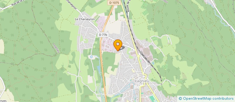 localisation de l'entreprise DMDA  LAGNIEU