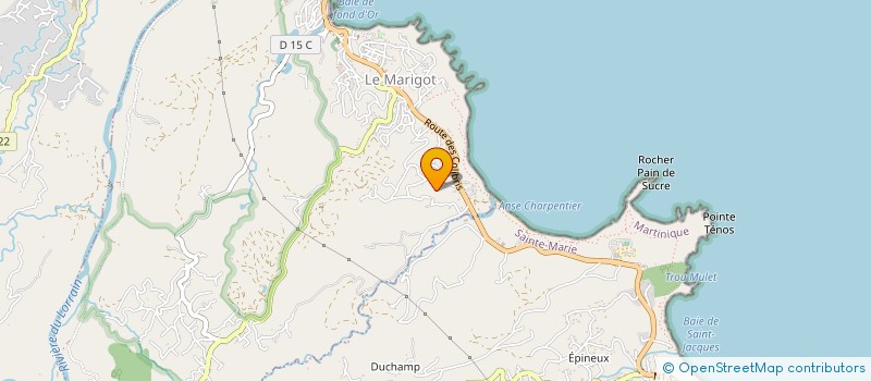 localisation de l'entreprise DMDF  MARIGOT