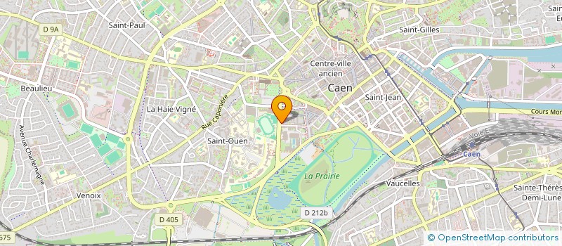 localisation de l'entreprise DMDP  CAEN