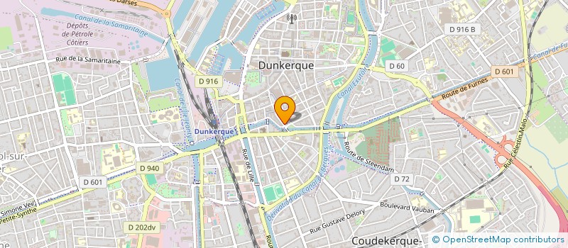 localisation de l'entreprise DMDP-CHAUFF à DUNKERQUE