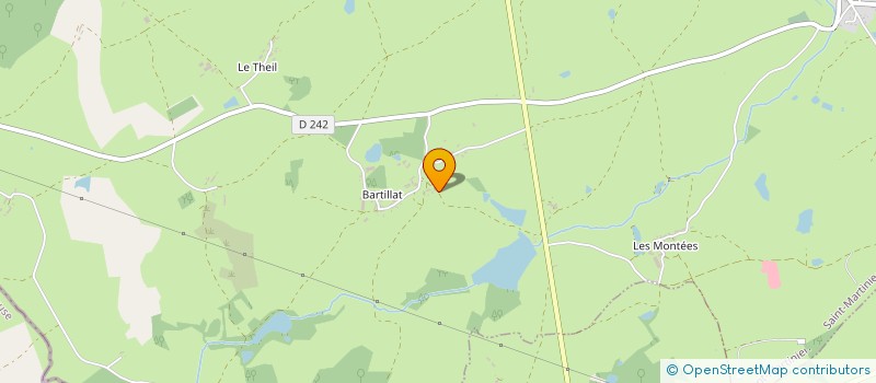 localisation de l'entreprise DMDV  SAINT-MARTINIEN