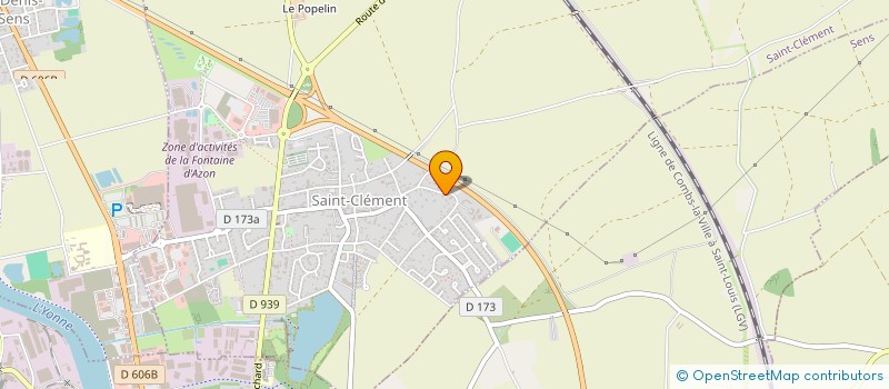 localisation de l'entreprise DME à SAINT-CLEMENT