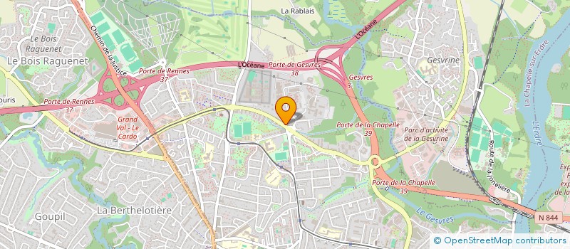 localisation de l'entreprise DME COMMUNICATION à NANTES