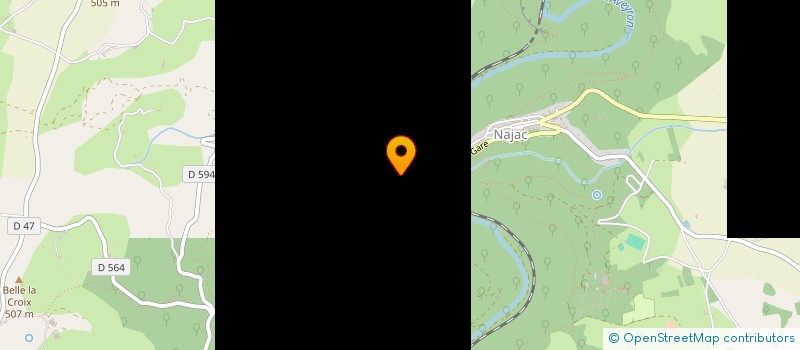 localisation de l'entreprise DME LA BASTIDE  NAJAC