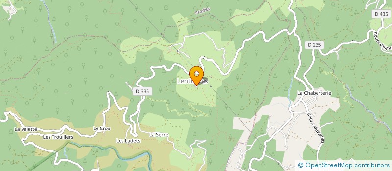 localisation de l'entreprise DMEA FILLES & PERE  LENTILLERES