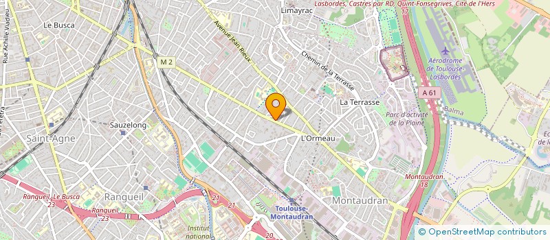 localisation de l'entreprise DMEMB HOLDING à TOULOUSE