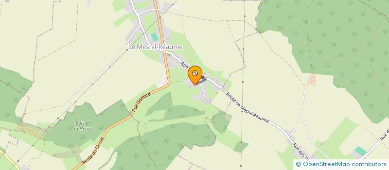 localisation de l'entreprise DMEX  MESNIL-REAUME (LE)