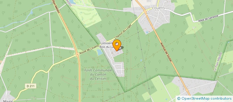 localisation de l'entreprise DMF à LE PIAN-MEDOC