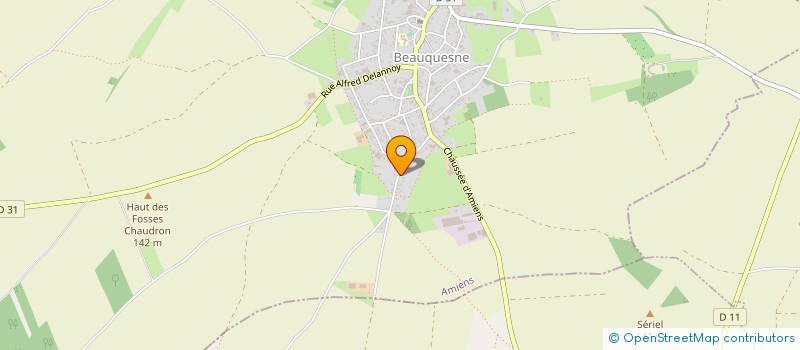 localisation de l'entreprise DMF à DOULLENS