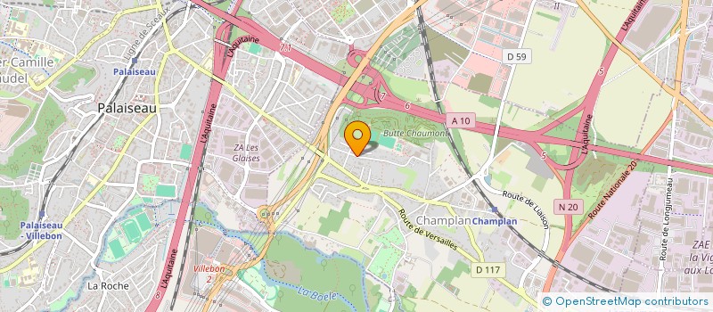 localisation de l'entreprise DMF  CHAMPLAN