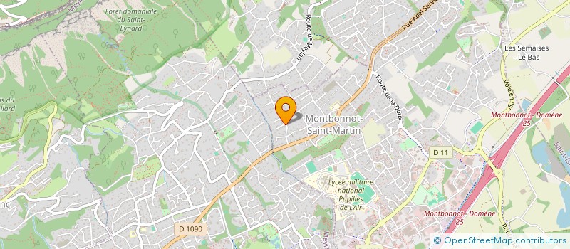 localisation de l'entreprise DMF  MONTBONNOT-SAINT-MARTIN