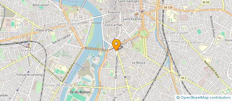 localisation de l'entreprise DMF  TOULOUSE