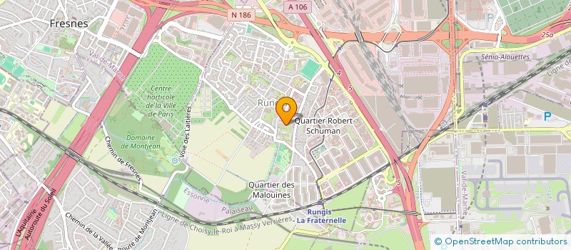 localisation de l'entreprise DMF à RUNGIS