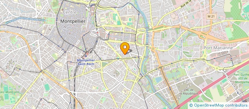 localisation de l'entreprise DMF PLUS à MONTPELLIER