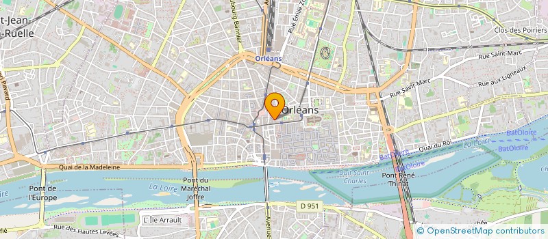 localisation de l'entreprise DMFL à ORLEANS