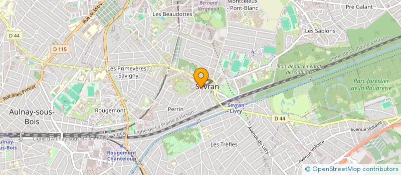 localisation de l'entreprise DMG à SEVRAN