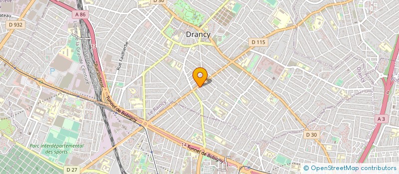 localisation de l'entreprise DMG à DRANCY