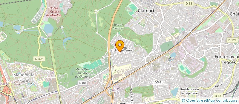 localisation de l'entreprise DMG à CLAMART