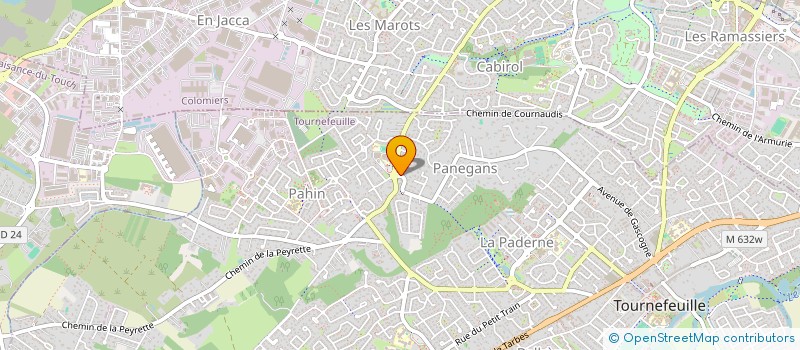 localisation de l'entreprise DMG AUTOMOBILES à COLOMIERS