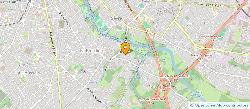 localisation de l'entreprise DMG INVEST  REZE