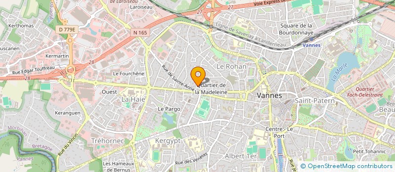 localisation de l'entreprise DMGA à VANNES