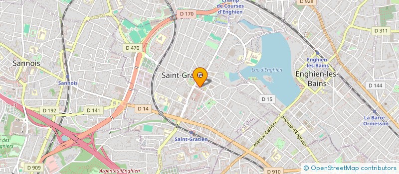 localisation de l'entreprise DMGRA SECURITE ET GARDIENNAGE  SAINT-GRATIEN